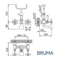 BATERIA BAÑO IMPERIAL BRUMA